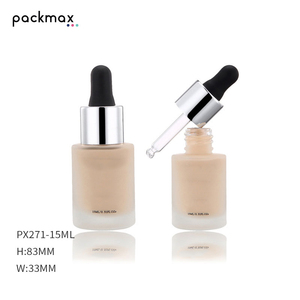 15ml premium glass <b>dropper</b> <b>bottle</b> — suitable for lotion, serum, essential oil, cosmetics, and liquid foundation. Best-seller - Product Image 3