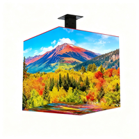 Schermo LED Cubo Elettronico RGB Magico a Colori per Interni ed Esterni, Display Pubblicitario per Negozi, Parete Video LED