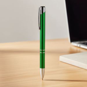 New Logo Press Aluminum Ballpoint <b>Pen</b> with Stylus Tip Soft Touch Click Metal <b>Pen</b> 0.7 mm Medium Point With Black Ink - Product Image 1