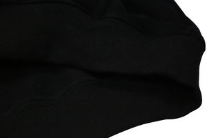 เสื้อฮู้ดดี้สั่งทำ ปักโลโก้ของคุณเอง เสื้อสเวตเชิ้ตขายส่ง ผ้าฝ้าย สีดำ สำหรับเล่นกีฬา - Product Image 6