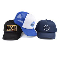 Gorra transpirable de 5 paneles para montar al aire libre para hombre Gorra de malla de béisbol con logotipo personalizado con logotipo bordado