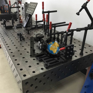 Tavolo da Saldatura Flessibile 3D in Acciaio Nitrurato D28 di Alta Qualità, Stazioni di Saldatura Nuove Condizioni Marca Hengfeng Garanzia 3 Anni - Product Image 4