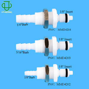 Connecteur droit à commande par valve en plastique POM de haute qualité, filetage externe, remplacement rapide mâle pour CPC et autres - Product Image 5