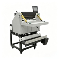 Machine d'emballage automatique de colis en acier inoxydable 14KW CE, machine d'emballage et d'étiquetage de colis express pour le commerce électronique