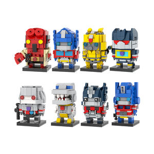 MOC7293-7299 Hellboy Grimlock <span class=keywords><strong>Megatron</strong></span> Soundwave cadeaux Juguetes bricolage blocs de construction ensembles éducatifs enfants jouets - Product Image 1