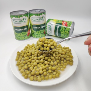 Haute qualité 400g OEM marque légumes en <span class=keywords><strong>conserve</strong></span> frais/secs <span class=keywords><strong>pois</strong></span> verts dans un étain facile à ouvrir eau aromatisée douce préservée - Product Image 5