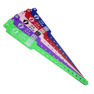 Braccialetti in PVC Personalizzati Multicolore per Nuoto e Pesca, Braccialetti per Festival Musicali - Product Image 3