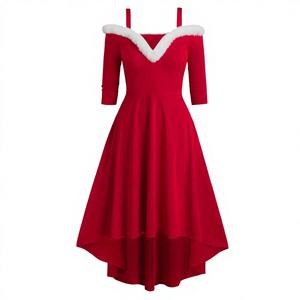 ชุดราตรีผ้ากำมะหยี่สำหรับผู้หญิง ชุดยาวหรูหราสำหรับงานพรอม งานแต่งงาน และโอกาสพิเศษ - Product Image 4