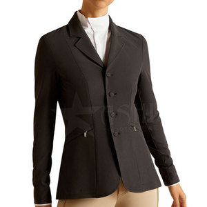La mejor calidad Ashi Sports Soft-Shell Horse Show Jacket para damas Pantalones ecuestres impermeables Pantalones de equitación de cintura alta - Product Image 2