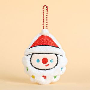 Porte-clés pendentif en peluche mignon de la série de Noël, petit cadeau, petite pièce, pendentif en peluche tendance - Product Image 6