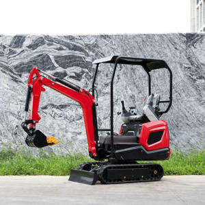 Spedizione gratuita Mini escavatori da 1.2 tonnellate piccoli Micro scavatori Bagger Machine Mini escavatore per la vendita - Product Image 6