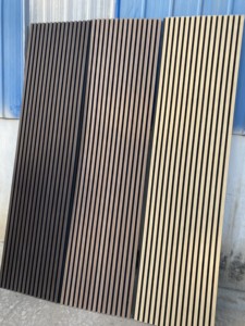 Panel akustik lapisan kayu Akupanel, bilah dinding kayu, langit-langit, anti suara, panel akustik - Product Image 2