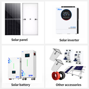 Kit de système d'énergie solaire de haute qualité 5kw 10kw 20kw pour la maison AN-OFF-20kw Systèmes d'énergie solaire - Product Image 1