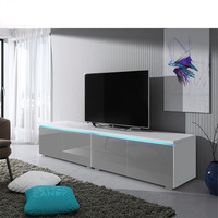 Personnalisation de la Chine Armoire murale Supports de télévision 2 mètres de long Unités murales de télévision Meubles de salon Mueble Para Tv