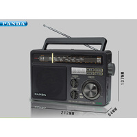 Radio Vintage con Reproductor MP3, Ranura para Tarjeta USB/SD/TF, Multibanda, Venta Directa de Fábrica, Hecho en China