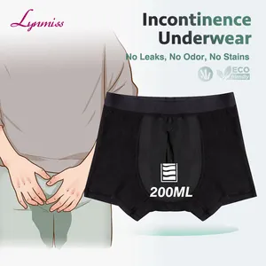 Hersteller Großhandel Herren und Damen auslaufsichere Inkontinenz-Unterwäsche Ältere Windeln Unterhose