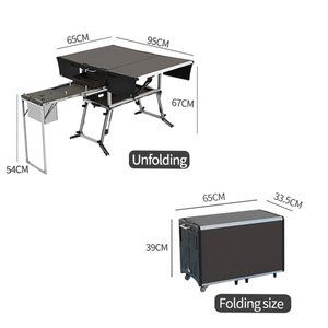Bulin C650 Protección de calidad RV cocina móvil portátil RV <span class=keywords><strong>Camper</strong></span> autocaravana accesorios al aire libre móvil Camping Cocina - Product Image 1