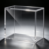 Boîte de présentation en acrylique pour SPC Elite Trainer Box, boîte de collection en acrylique, aimant N52, boîte transparente, étui de protection épais