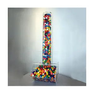 Acryl stiefel große candy dispenser mit acryl rohr