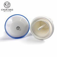Bouteille d'emballage vide en plastique PP pour déodorant anti-transpirant rechargeable 60g OEM ODM