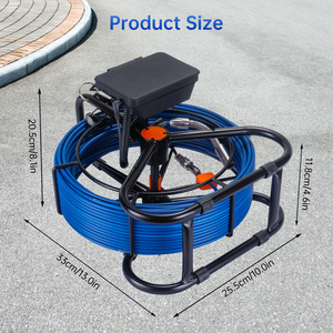 <span class=keywords><strong>Caméra</strong></span> <span class=keywords><strong>endoscopique</strong></span> de plomberie sous-marine NEUF, 10-50M, <span class=keywords><strong>caméra</strong></span> de drainage 1080P, moniteur 4.3, <span class=keywords><strong>caméra</strong></span> de serpent d'inspection de pipeline avec DVR - Product Image 5