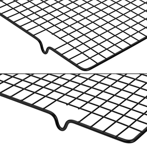 Manufacturer Household Rectangle Cake Cooling <b>Rack</b> Carbon Steel Oven Safe Heat Resistant Dishwasher Safe Eco-Friendly <b>Baking</b> - Product Image 2