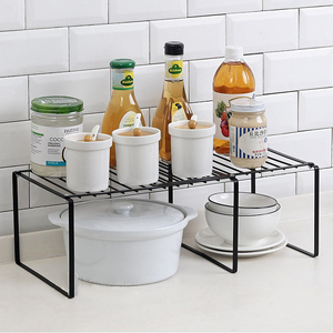 Égouttoir en acier inoxydable, 1 pièce, étagère de cuisine, pour bol à faire soi-même, pour séchage des couverts, organisateur de cuisine, 2 couches - Product Image 5