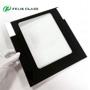 Porte en verre trempé pour four personnalisé, verre résistant aux hautes températures, impression d'écran, verre pour four industriel - Product Image 2