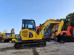 Mini-excavatrice Komatsu PC55 d'occasion, 5,5 tonnes, origine Japon, avec moteur, boîte de vitesses, pompe - Product Image 3