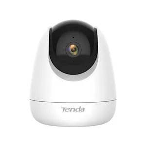 Tenda CP6 IP Camera 2K 1296P HD Security Pan/Tilt Camera 360 Night Vision Home Shop Office Smart Tracking Camera