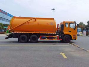 Nouveau camion de nettoyage des eaux usées Dongfeng 6*4, camion de nettoyage des eaux usées de 20m3 - Product Image 2