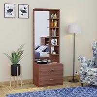 Grande commode de maquillage multifonctionnelle en bois, couleur personnalisable, avec tiroirs de rangement, pour chambre moderne et appartement