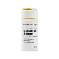 Sérum à l'acide hyaluronique et aux céramides pour la réparation de la barrière cutanée, hydratant et apaisant pour peaux sensibles, ampoule visage 10ml, marque privée, OEM Sensitive