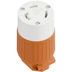 Prise de courant verrouillable NEMA L5-30R(L5-30C) 30A 125V homologuée ETL, prise femelle pour générateur, 2 pôles, 3 fils, prise industrielle verrouillable - Product Image 1