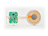 Module de circuit imprimé de charge sans fil personnalisable, bobine de charge sans fil magnétique pour téléphones et voitures