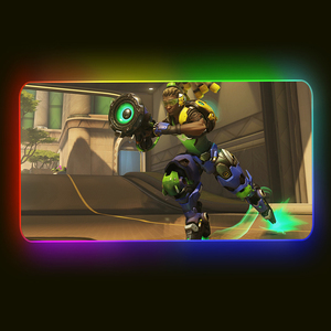 Tùy chỉnh RGB LED Chuột chơi game pad dài chống trượt mở rộng 3D Anime <span class=keywords><strong>Marvel</strong></span> nóng phong cách trong kho - Product Image 3