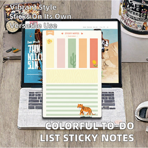 Bloc de Notas Adhesivas de Alta Calidad, Notas Adhesivas para Listas de Tareas, Bloc de Notas Colorido - Product Image 3