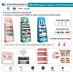 Exhibidor Modular para <span class=keywords><strong>Supermercados</strong></span>, Solución <span class=keywords><strong>de</strong></span> Estanterías Metálicas con Logotipo Personalizado para Tiendas Minoristas Globales - Product Image 2