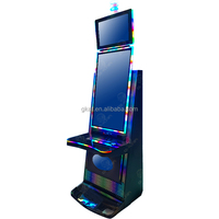 Mesin Game Arcade logam tampilan LED layar vertikal 43 inci kualitas tinggi garansi 10 tahun PC Software kemampuan Game Spanyol