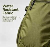 Sac à dos de randonnée léger et imperméable en polyester, grand volume, respirant, avec bretelles réglables, pour activités de plein air