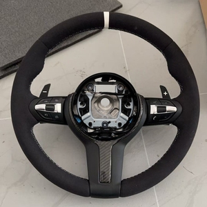 Qualità di fabbrica all'ingrosso Alcantara nero cuciture <span class=keywords><strong>M</strong></span> volante per BMW F01 F05 F10 F15 F16 F30 <span class=keywords><strong>F20</strong></span> F80 E90 volante - Product Image 1