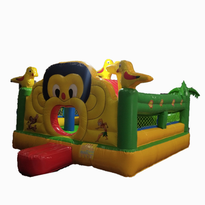Castillo Inflable <span class=keywords><strong>de</strong></span> PVC Pequeño en Oferta, para Diversión Infantil al Aire Libre, con Diseño Divertido, Fácil <span class=keywords><strong>de</strong></span> Instalar, Capacidad para 12-15 Personas - Product Image 2