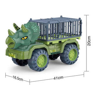 Camión de Transporte de Dinosaurios, Juguete de Ingeniería para Niños de 4 a 6 Años, Coche de Juguete para Niños, Transportador de Animales - Product Image 4