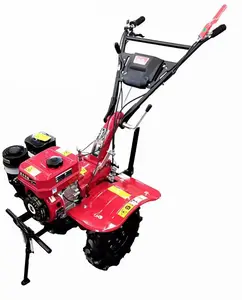 agricultural farming compact home use rotavator walking tractor mini power tiller cultivators