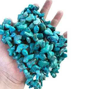 Turquoise bird beads Large 3D bird beads chunky blue animal beads