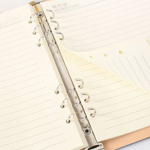 Carnets à anneaux A5 de qualité supérieure avec logo personnalisable, carnets professionnels B5 à pages détachables, carnets de notes de conférence en gros - Product Image 4