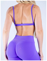 Ensemble de yoga 2 pièces pour femme avec logo personnalisé, soutien-gorge de sport à col montant et short cycliste taille mi-haute, imprimé, séchage rapide, sans couture, en Spandex/Nylon texturé