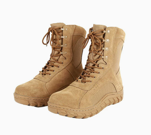 Bottes tactiques DFS13 Coyote Brown Zambia, nouveau design, chaussures de désert, personnalisées, Chine - Product Image 1