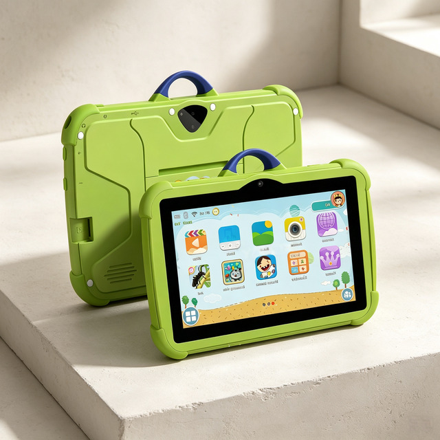 New 7" Children's Education WiFi Tablet PC Intel Processor Android 7.0 4G/5G for Industrial Use