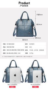 New Fashion Soft PU Leather Bags Women Shoulder Bags Luxury Handbags Women Designer Crossbody Bags for Women - Product Image 3